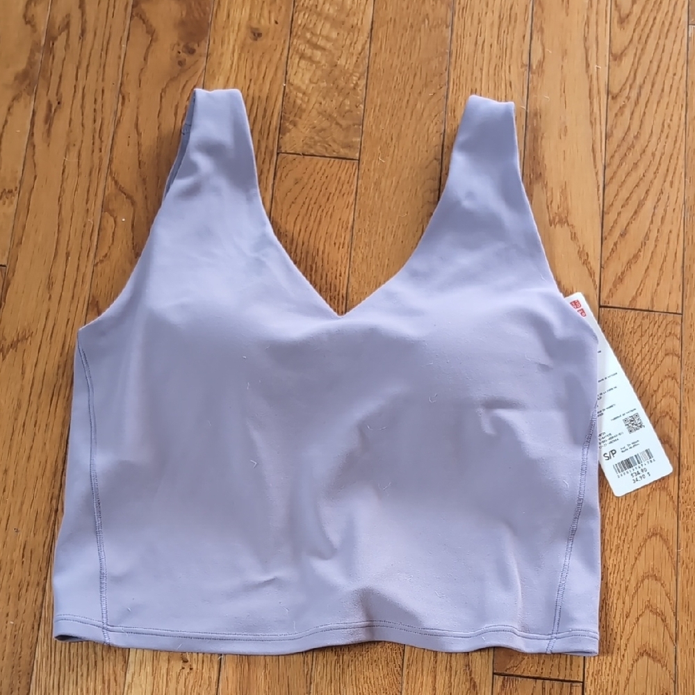 Lavender V-Neck bra Top